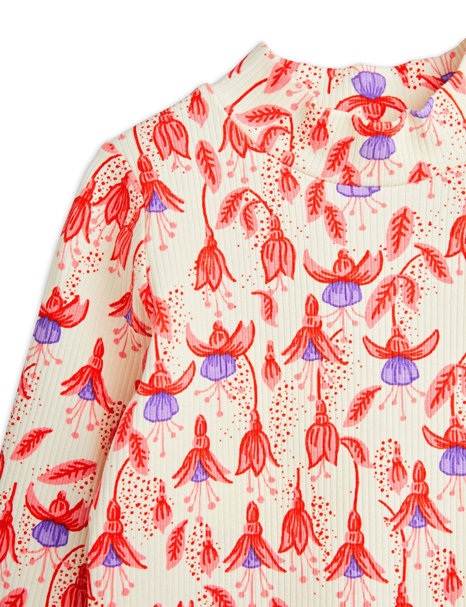 Mini Rodiniミニロディーニ | FUCHISIA AOP High Neck LS Tee