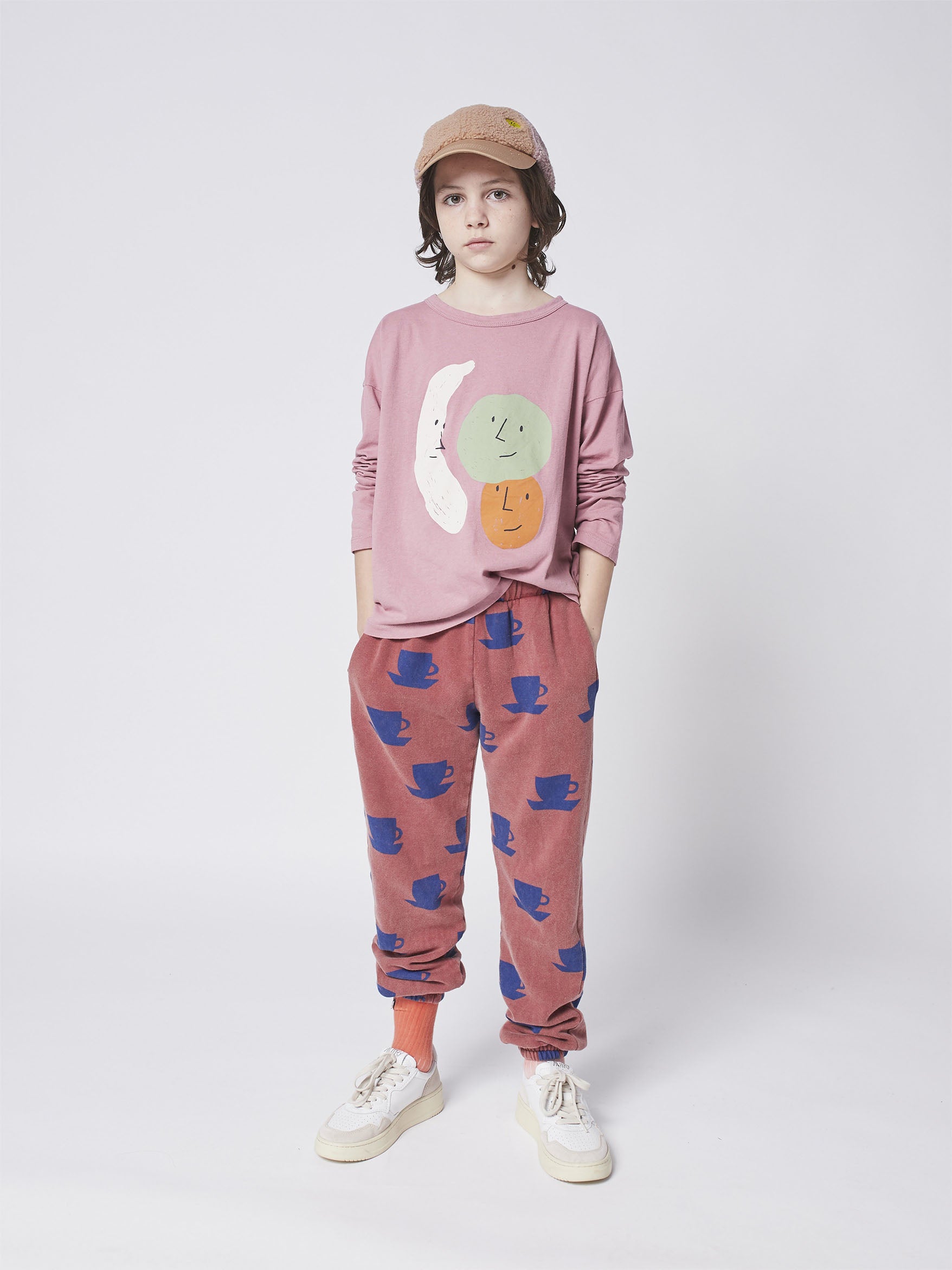 BOBO CHOSES｜Cup of Tea All Over jogging pantsスウェットパンツ
