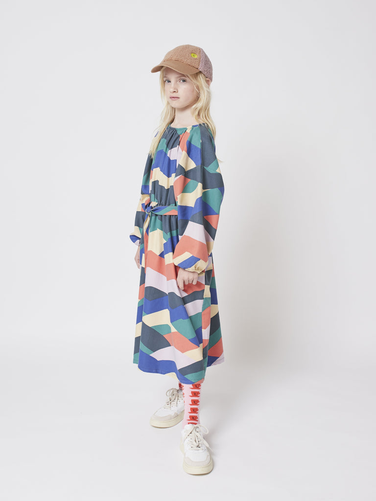 BOBO CHOSES / Multi color block woven dress　ワンピース - kehare