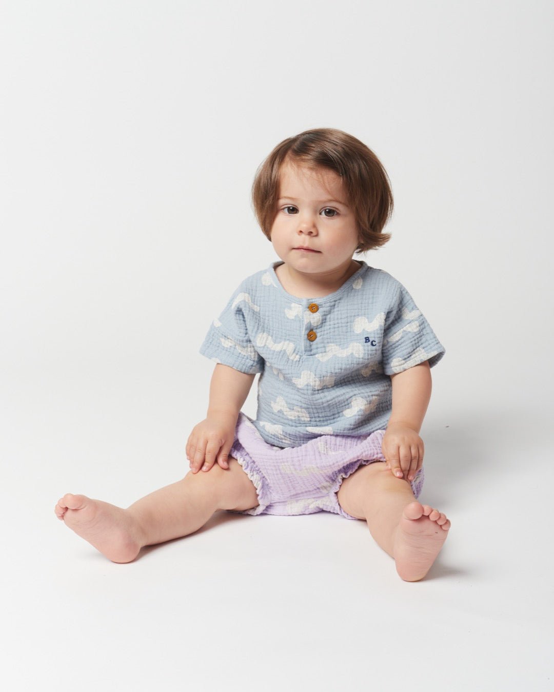 50%OFF BOBO CHOSESボボショーズ | ベビーWaves all over ruffle bloomerブルマ