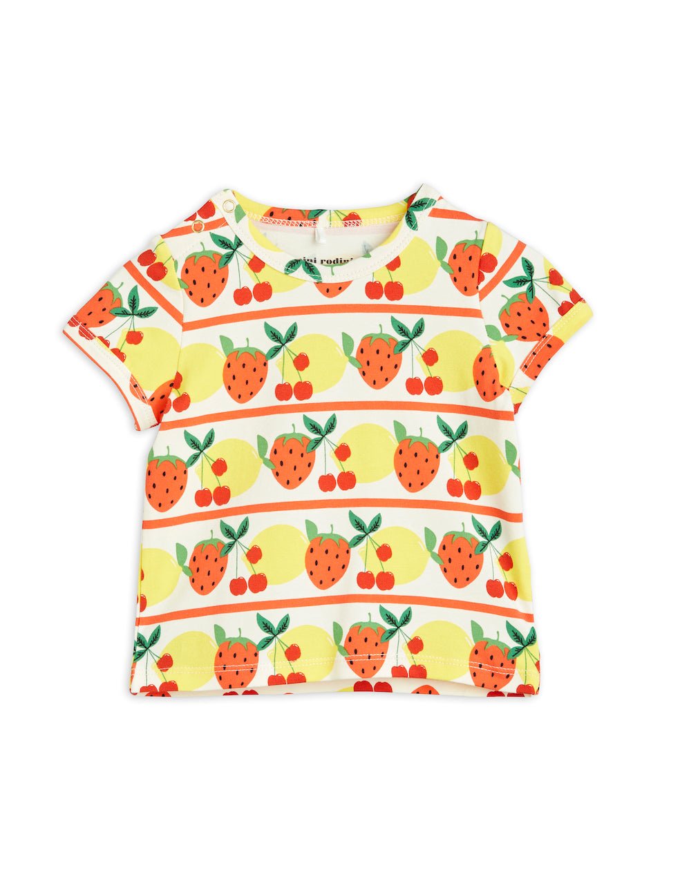 Mini Rodiniミニロディーニ | Fruits aop ss Tee – kehare