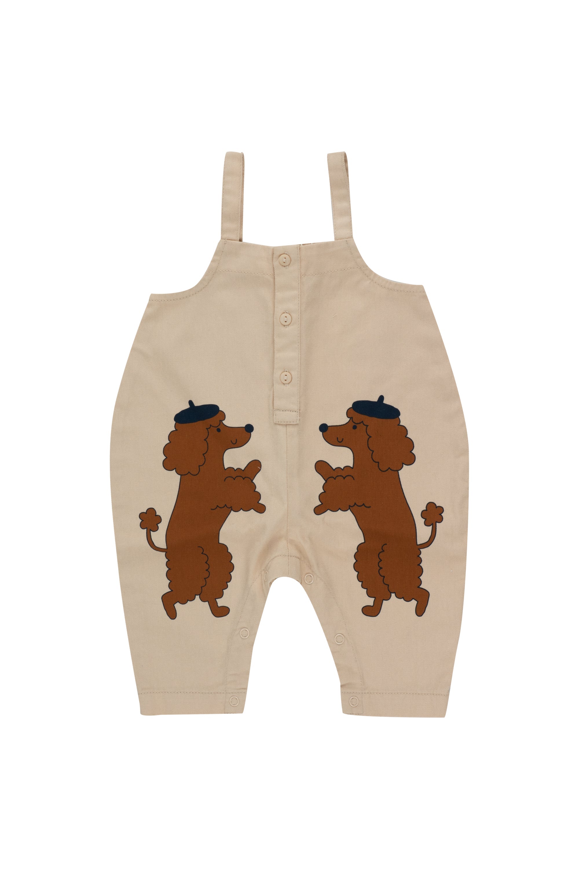 TinyCottonsタイニーコットンズ | TINY POODLE Baby Dungaree オーバーオール